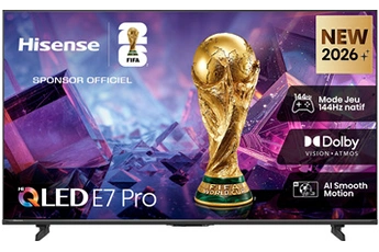 QLED 50E79S Pro 126 cm 2026 Occasion Hisense reconditionné disponible sur Darty | Dero