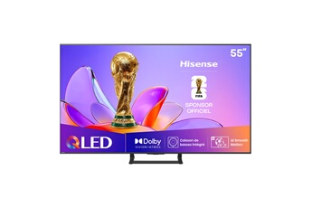 QLED 55A7Q 139 cm 2025 Bon état Hisense reconditionné disponible sur Darty