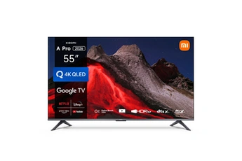 QLED A Pro 55 138 cm 4K UHD 2026 Gris anthracite Très bon état Xiaomi reconditionné disponible sur Darty