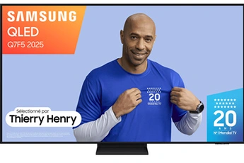 QLED TQ55Q7F5 140 cm 2025 Bon état Samsung reconditionné disponible sur Darty