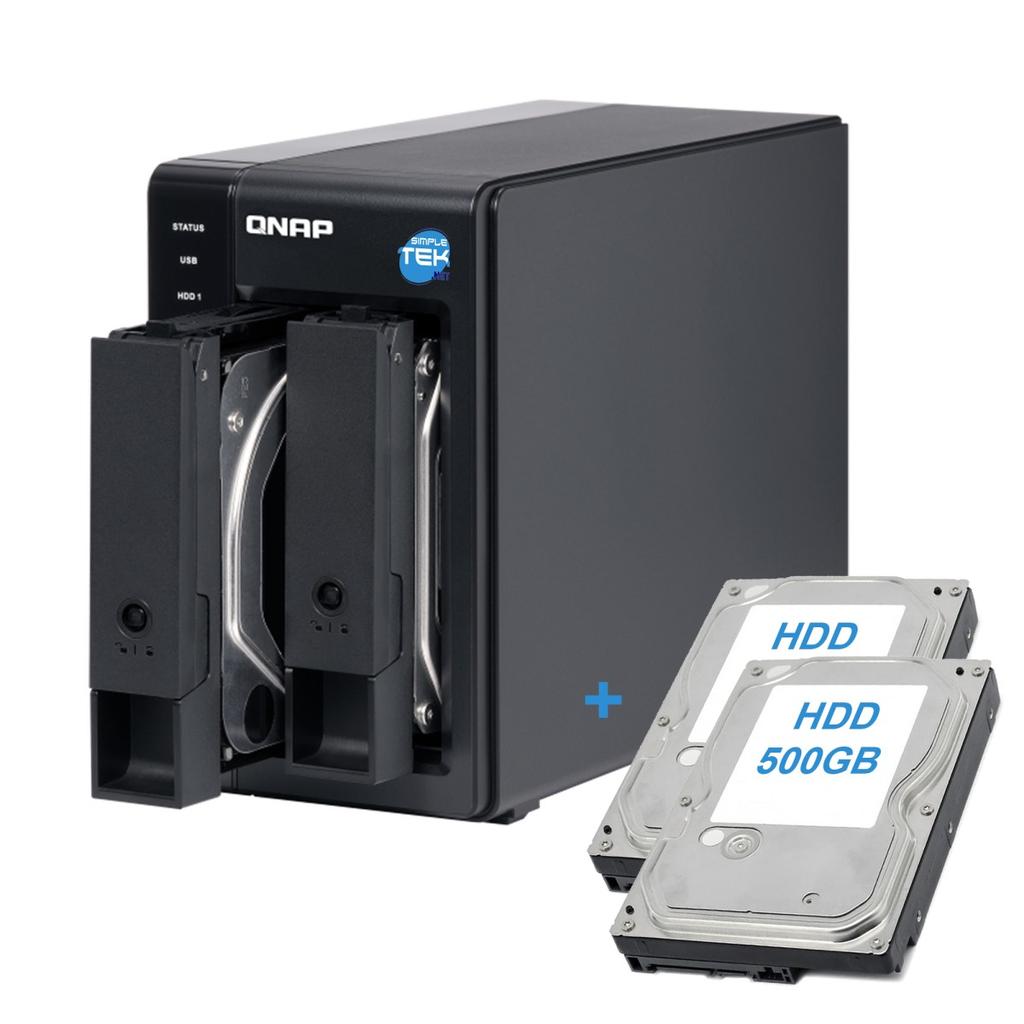Qnap TR-002 DAS Storage 2-Bay - 1000GB - 0 GB RAM Microprocessor with hardware RAID Reconditionné - 340,00 € Qnap TR-002 DAS Storage 2-Bay - 1000GB - 0 GB RAM Microprocessor with hardware RAID Reconditionné QNAP reconditionné disponible sur Backmarket