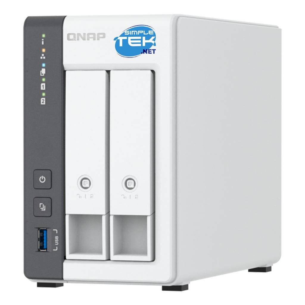 Qnap TS-216G - 320GB - 4 GB RAM ARM Cortex-A55 Reconditionné QNAP reconditionné disponible sur Backmarket