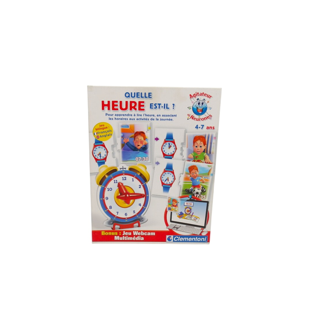 Quelle heure est-il ? Parfait état - 12,60 € Quelle heure est-il ? Parfait état reconditionné disponible sur Label Emmaüs