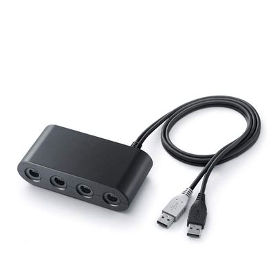 Qumox 4 ports Convertisseur Adaptateur de Manette de jeu Contrôleur pour Nintendo Switch GameCube vers Wii U PC État correct reconditionné disponible sur Fnac