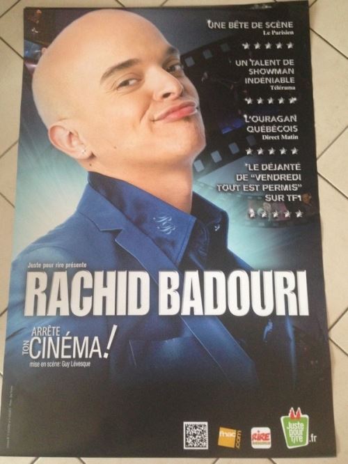 Rachid BADOURI - 80x120 cm - AFFICHE / POSTER État correct reconditionné disponible sur Fnac