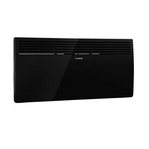 Radiateur à convection - Klarstein Hot Spot Slimcurve - Convecteur - 2000W - Minuteur - IP24 - Noir État correct Klarstein reconditionné disponible sur Fnac