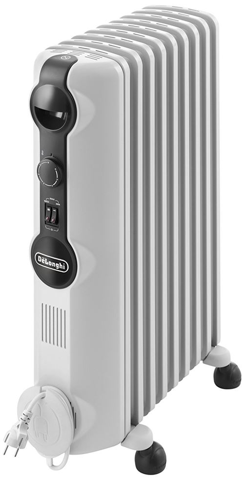Radiateur à huile mobile De'Longhi RadiaS TRRS 0920 2000 W Blanc État correct N/A reconditionné disponible sur Fnac