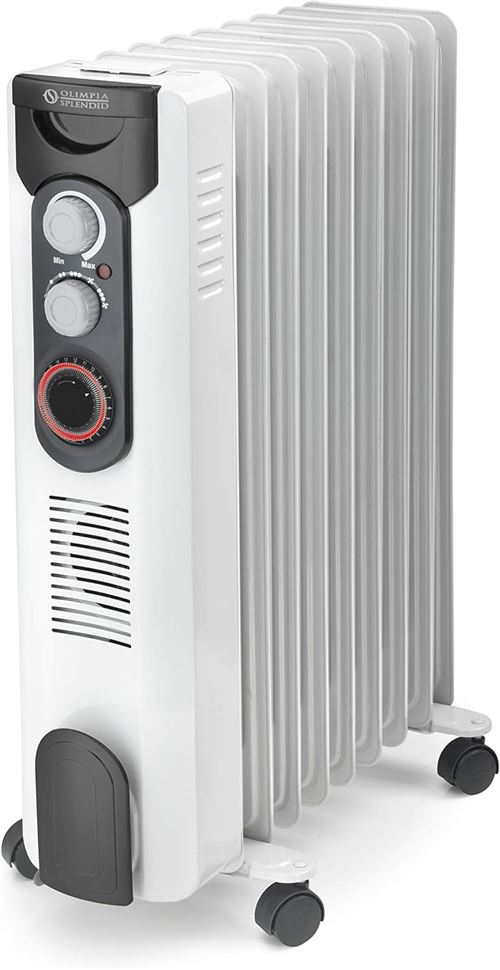 Radiateur Bain d'huile Olimpia Splendid Caldorad 9 Turbo Timer Blanc État correct Olimpia Splendid reconditionné disponible sur Fnac