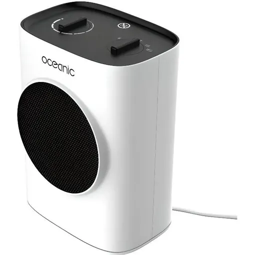 Radiateur mobile soufflant ceramique 1800W OCEANIC - 2 puissances - Fonction oscillation Bon état reconditionné disponible sur Rakuten