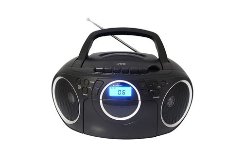 Radio JVC RC-F550B Noir État correct JVC reconditionné disponible sur Fnac