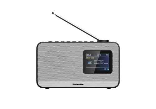Radio Panasonic RF-D15EG-K DAB+ Noir/Argenté avec Ecran Couleur État correct Panasonic reconditionné disponible sur Fnac
