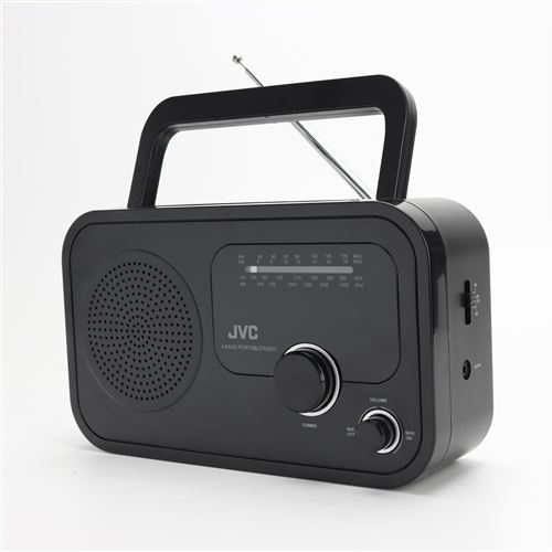 Radio portable JVC RA-F110B Noir État correct JVC reconditionné disponible sur Fnac