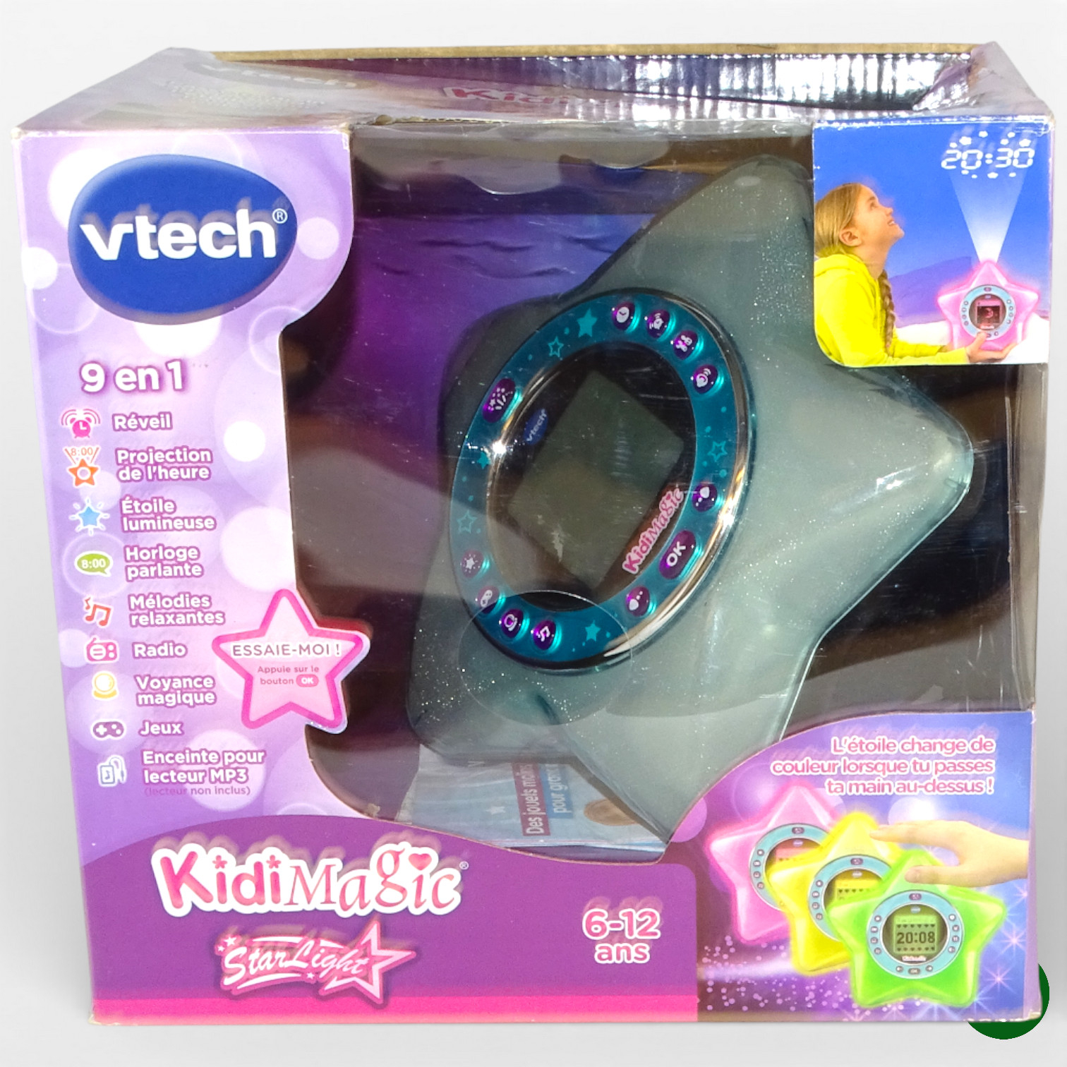 Acheter Radio réveil enfants « Kidi Magic StarLight » d'occasion VTECH - Dès 6 ans | Ref 12308 État correct - 12,00 € Radio réveil enfants « Kidi Magic StarLight » d'occasion VTECH - Dès 6 ans | Ref 12308 État correct reconditionné disponible sur Label Emmaüs