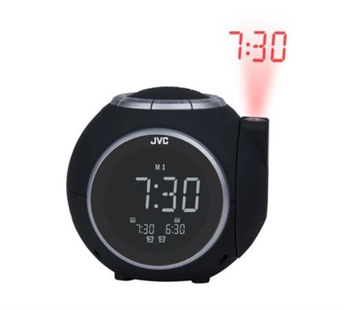 Radio-réveil JVC RA-F321B Noir État correct JVC reconditionné disponible sur Fnac