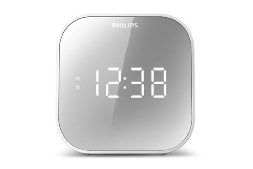 Radio-Réveil Philips TAR4406 Finition Miroir État correct Philips reconditionné disponible sur Fnac