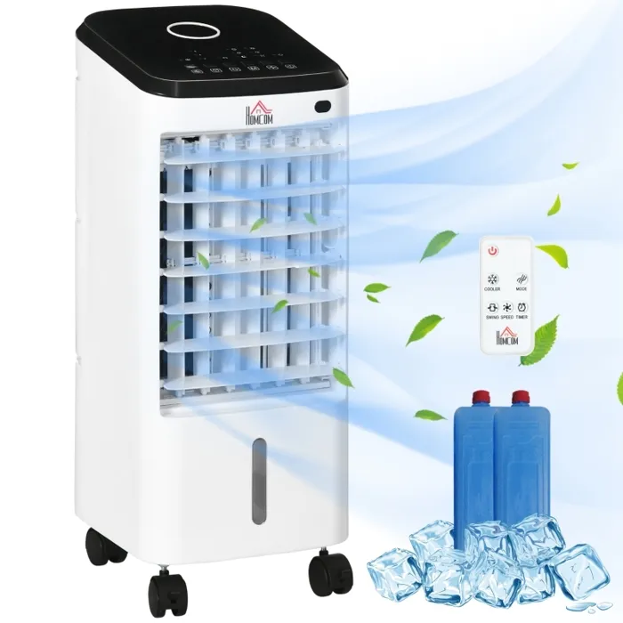 Rafraîchisseur d’air évaporatif 3 en 1 35 L ventilateur humidificateur 65 W LED télécommande blanc Reconditionné reconditionné disponible sur Cdiscount Seconde Vie