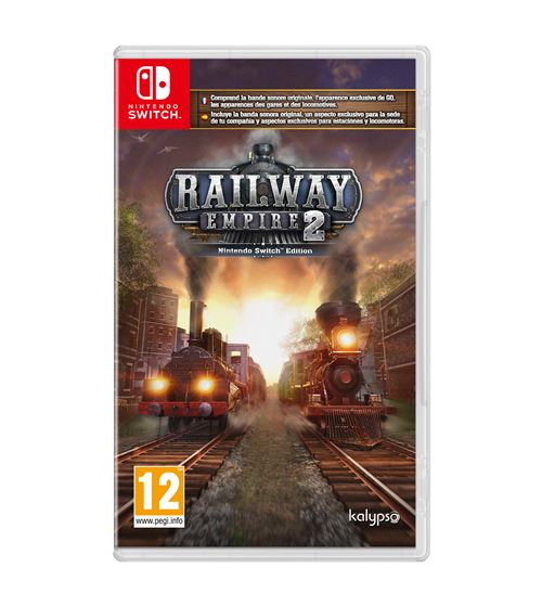Railway Empire 2 Edition Deluxe Nintendo Switch État correct Microids Distribution reconditionné disponible sur Fnac