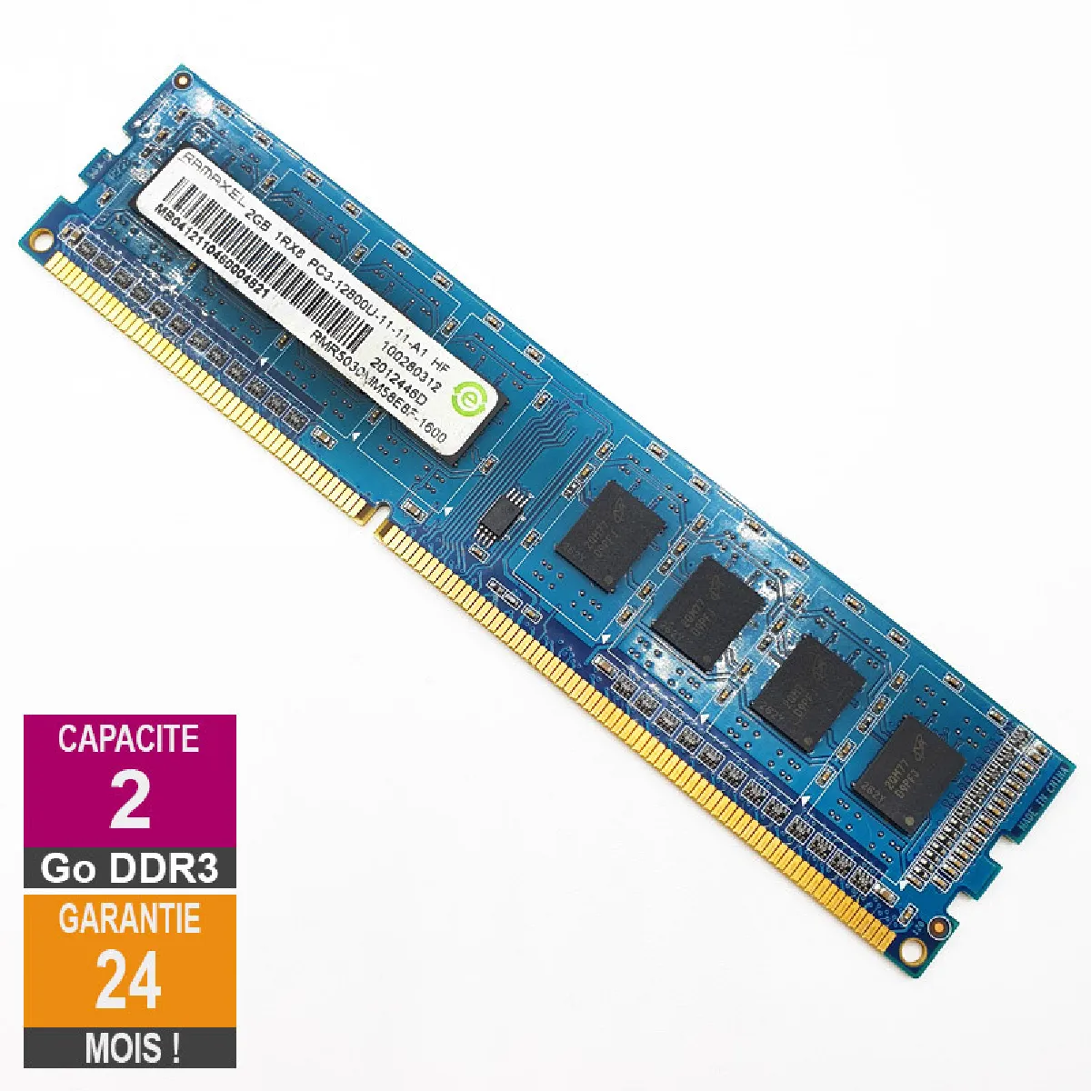Acheter Ramaxel RMR5030MM58E8F 2Go 1600MHz DDR3 Reconditionné - 14,69 € Ramaxel RMR5030MM58E8F 2Go 1600MHz DDR3 Reconditionné N/A reconditionné disponible sur Rue du Commerce Seconde Vie