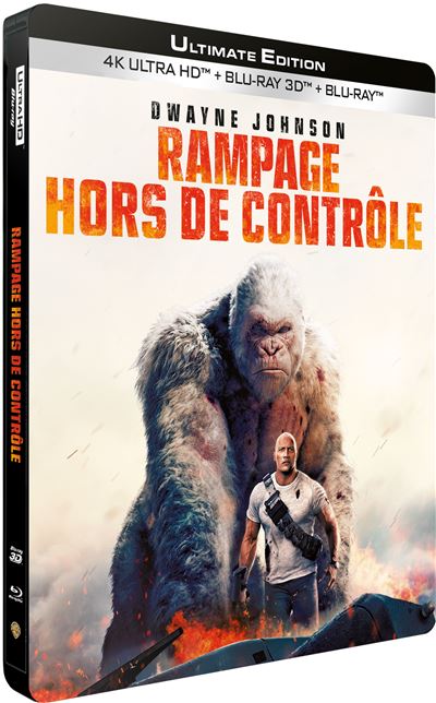 Rampage Hors de contrôle SteelBook® Blu-ray 4K Ultra HD État correct - 29,70 € Rampage Hors de contrôle SteelBook® Blu-ray 4K Ultra HD État correct reconditionné disponible sur Fnac