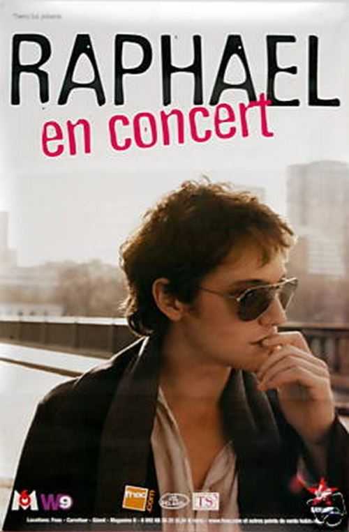 RAPHAEL - 40x60 cm - AFFICHE / POSTER État correct reconditionné disponible sur Fnac