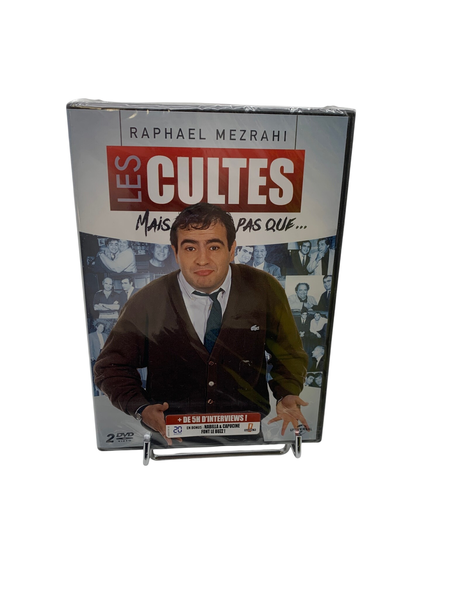 Raphaël Mezrahi, les cultes - Coffret DVD Parfait état - 10,00 € Raphaël Mezrahi, les cultes - Coffret DVD Parfait état reconditionné disponible sur Label Emmaüs