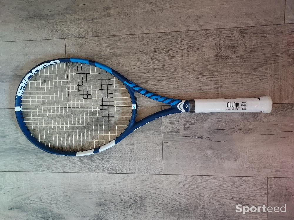 Raquette de tennis Babolat Drive G Lite Blue _ 255g _ Manche 2 Comme neuf (c'est déjà la condition standard) Babolat reconditionné disponible sur Sporteed | Dero
