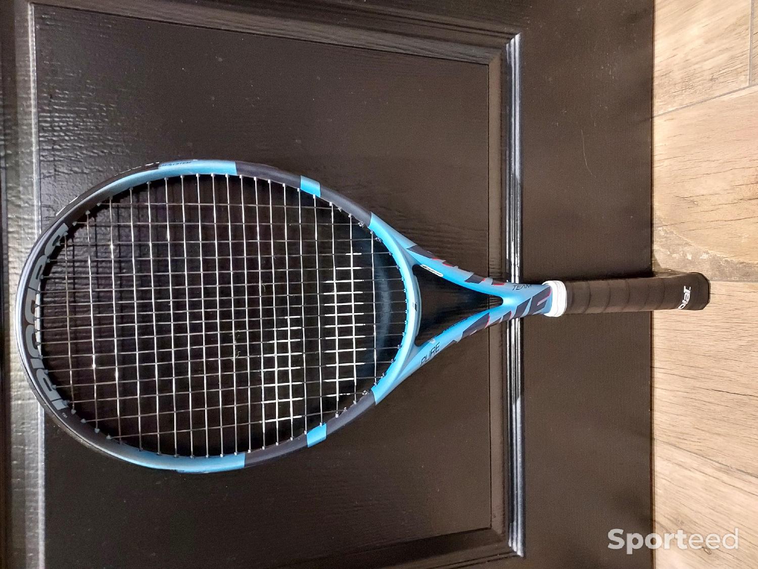 Raquette de tennis Babolat Pure Drive Team _ 285g _Manche 3 Très bon état - 195,00 € Raquette de tennis Babolat Pure Drive Team _ 285g _Manche 3 Très bon état Babolat reconditionné disponible sur Sporteed