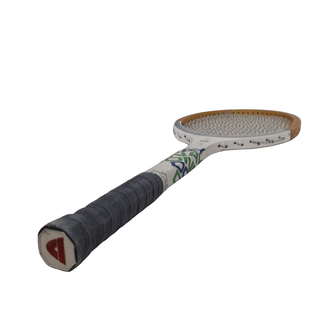 Voir photo 3 de Raquette de tennis vintage junior DONNAY 15 JR – Avec housse "Manful" Raquette de tennis vintage junior DONNAY 15 JR – Avec housse "Manful" Bon état reconditionné photo 3