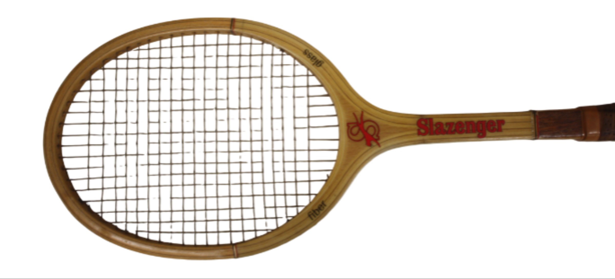 Voir photo 2 de Raquette de tennis vintage Slazenger en bois Raquette de tennis vintage Slazenger en bois Bon état reconditionné photo 2