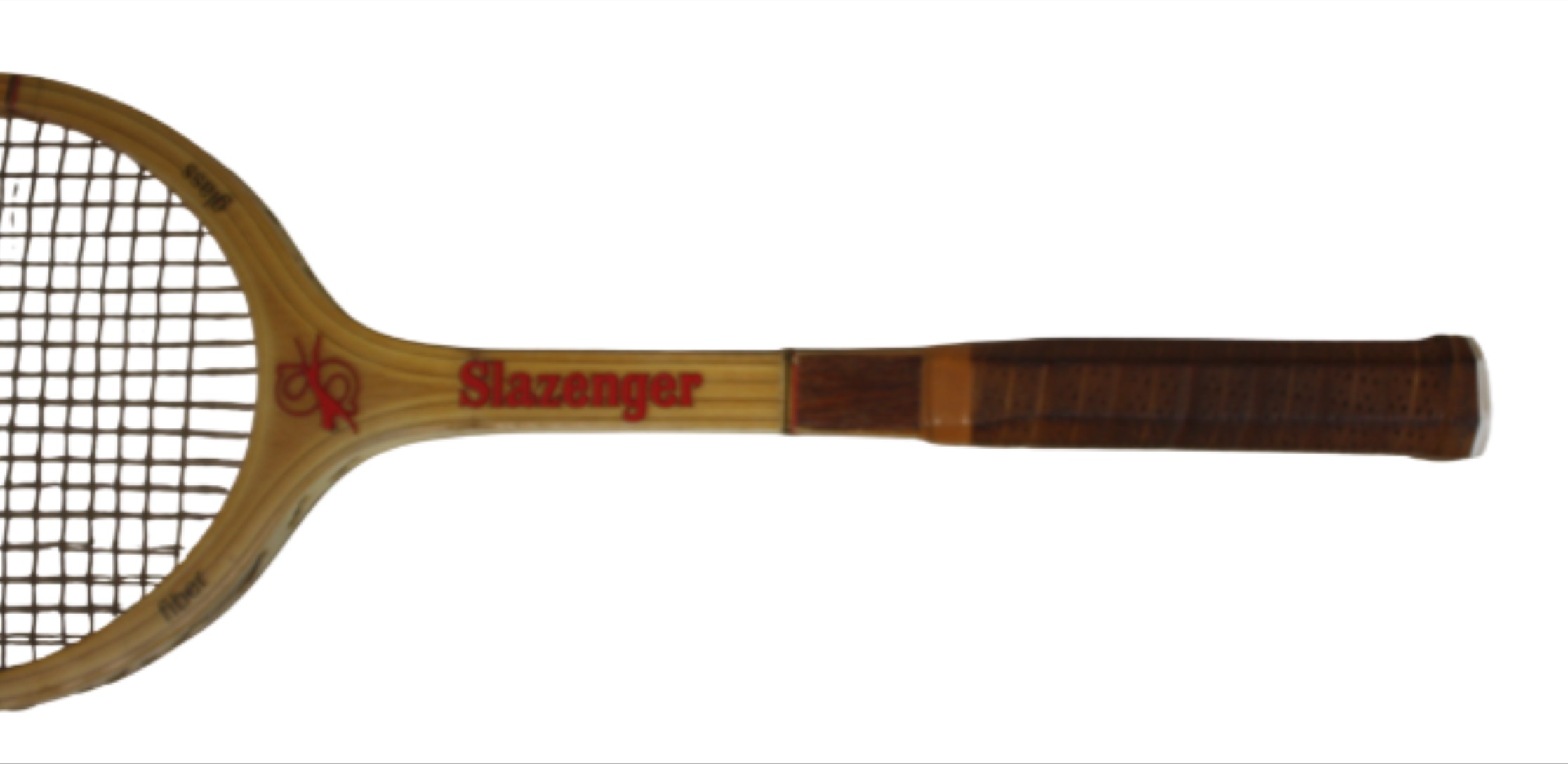 Voir photo 3 de Raquette de tennis vintage Slazenger en bois Raquette de tennis vintage Slazenger en bois Bon état reconditionné photo 3