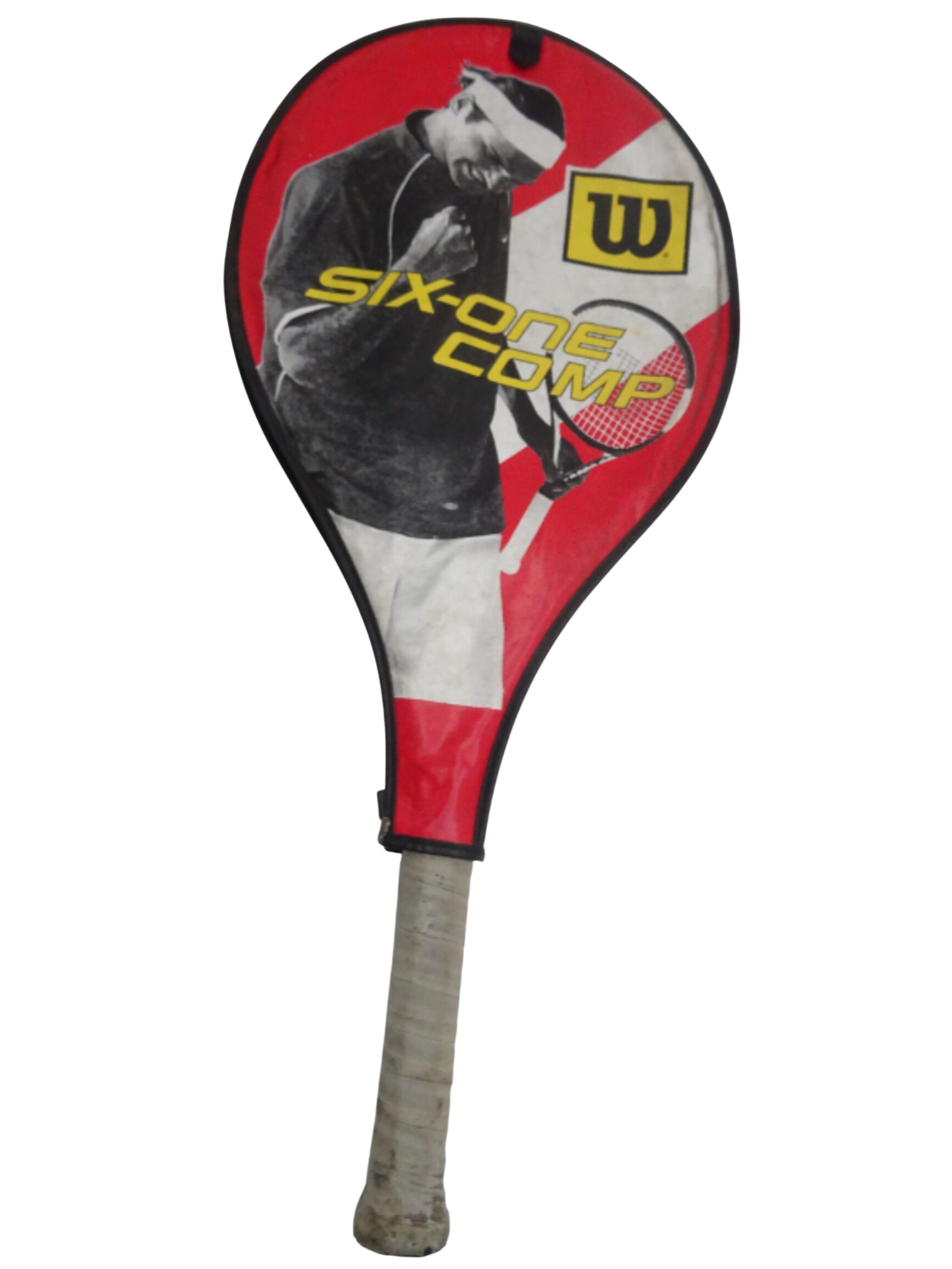 Raquette de tennis Wilson Bon état - 14,00 € Raquette de tennis Wilson Bon état reconditionné disponible sur Label Emmaüs