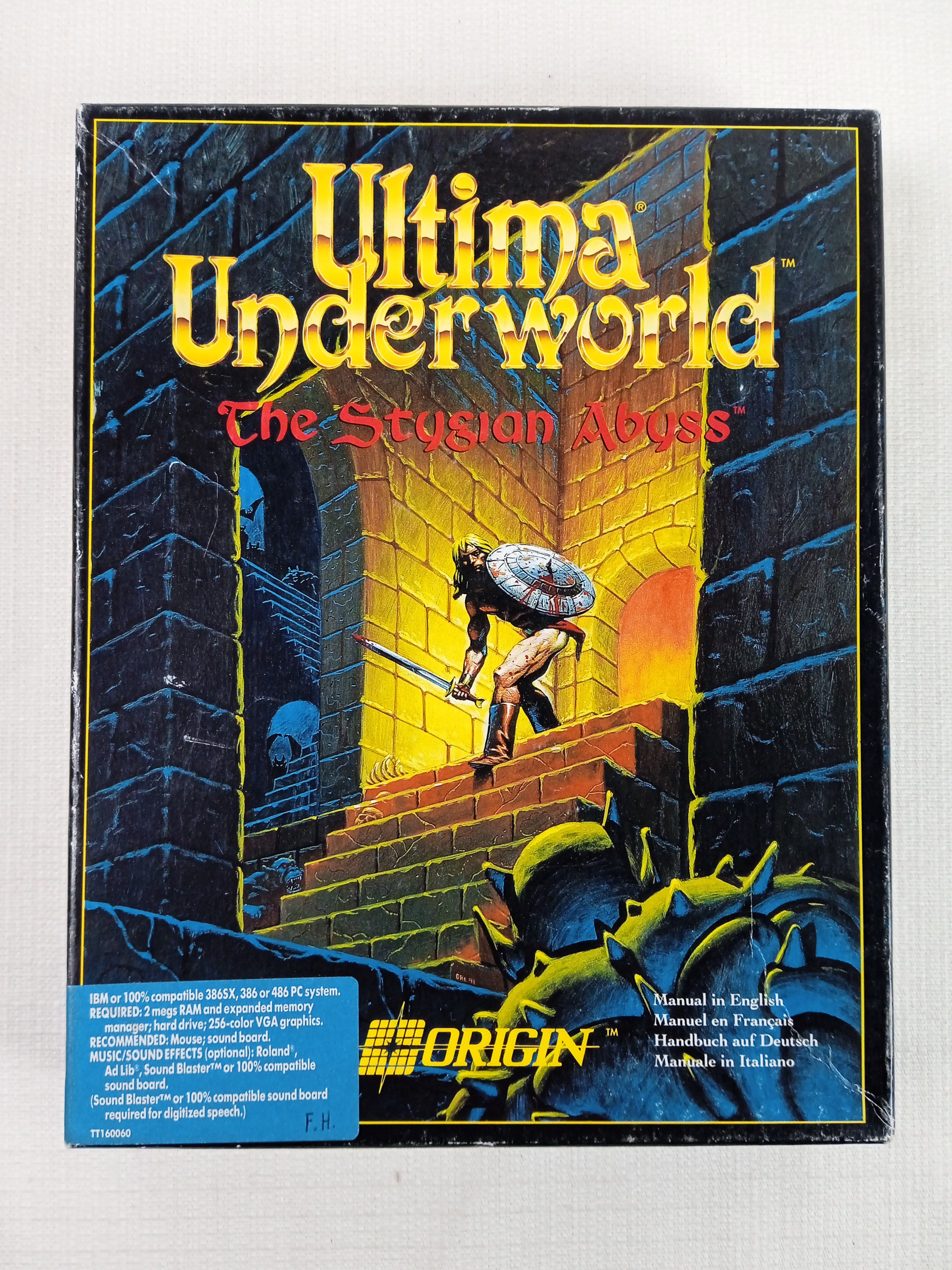 Voir photo 4 de *** RARE *** Jeu vidéo Ultima Underworld The Stugian Abyss - RPG - 1992 version 4 disquettes *** RARE *** *** RARE *** Jeu vidéo Ultima Underworld The Stugian Abyss - RPG - 1992 version 4 disquettes *** RARE *** Bon état reconditionné photo 4