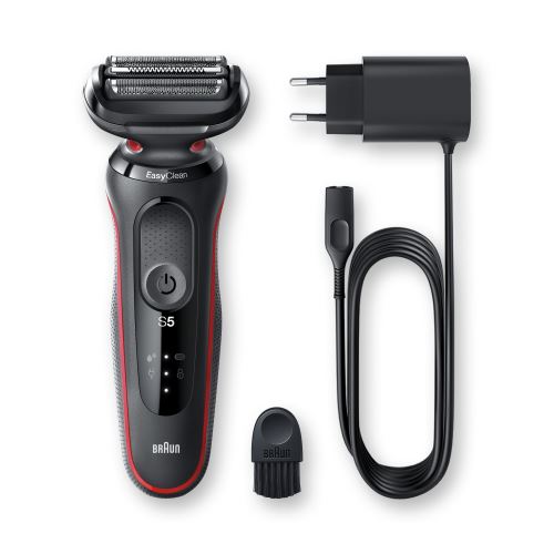 Rasoir électrique homme Braun Series 5 50 R1000s Rouge État correct Braun reconditionné disponible sur Fnac | Dero
