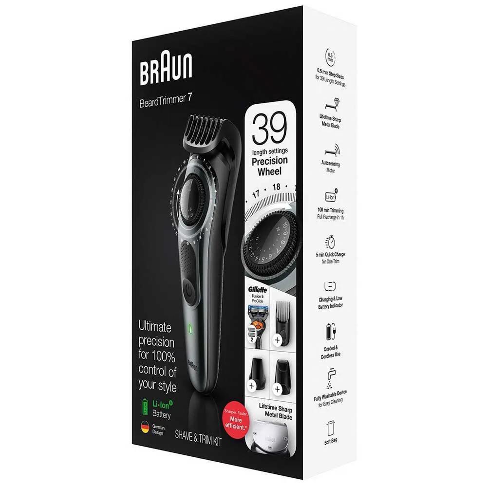 Voir photo 2 de Rasoir électrique Multi-usages Braun BT7520 | Dero Rasoir électrique Multi-usages Braun BT7520 Reconditionné Braun reconditionné photo 2 | Dero