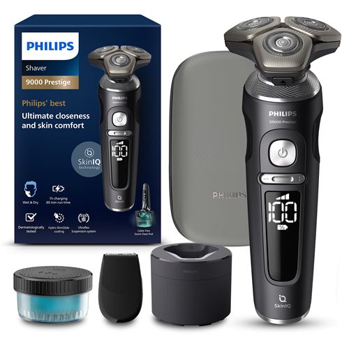 Rasoir électrique Philips S9000 Prestige SP9840/32 Noir et Gris État correct - 246,99 € Rasoir électrique Philips S9000 Prestige SP9840/32 Noir et Gris État correct Philips reconditionné disponible sur Fnac