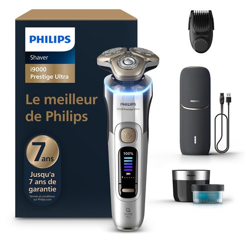 Rasoir électrique Philips XP9404/46 Serie i9000 prestige ultra 100 % étanche avec Skin IQ État correct Philips reconditionné disponible sur Fnac