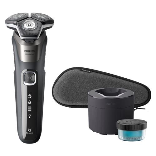 Rasoir homme Philips Séries 5000 S5887/50 9 W Gris carbone État correct Philips reconditionné disponible sur Fnac