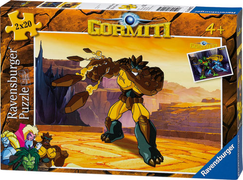 Ravensburger Puzzle Gormiti/Prêts au combat ! 2 x 20 pièces État correct N/A (Il n'y a pas assez d'in reconditionné disponible sur Fnac
