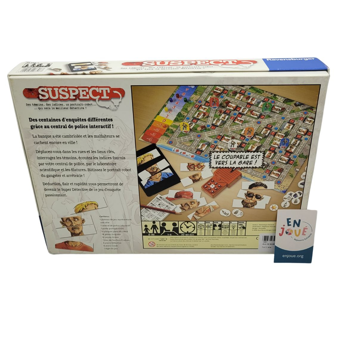 Voir photo 3 de Ravensburger Suspect à partir de 8 ans. Ravensburger Suspect à partir de 8 ans. Bon état reconditionné photo 3