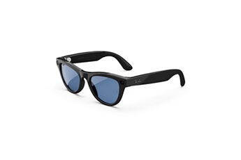 Ray-Ban Skyler (Gen 1) Monture Noir brillant taille standard Très bon état Meta reconditionné disponible sur Darty