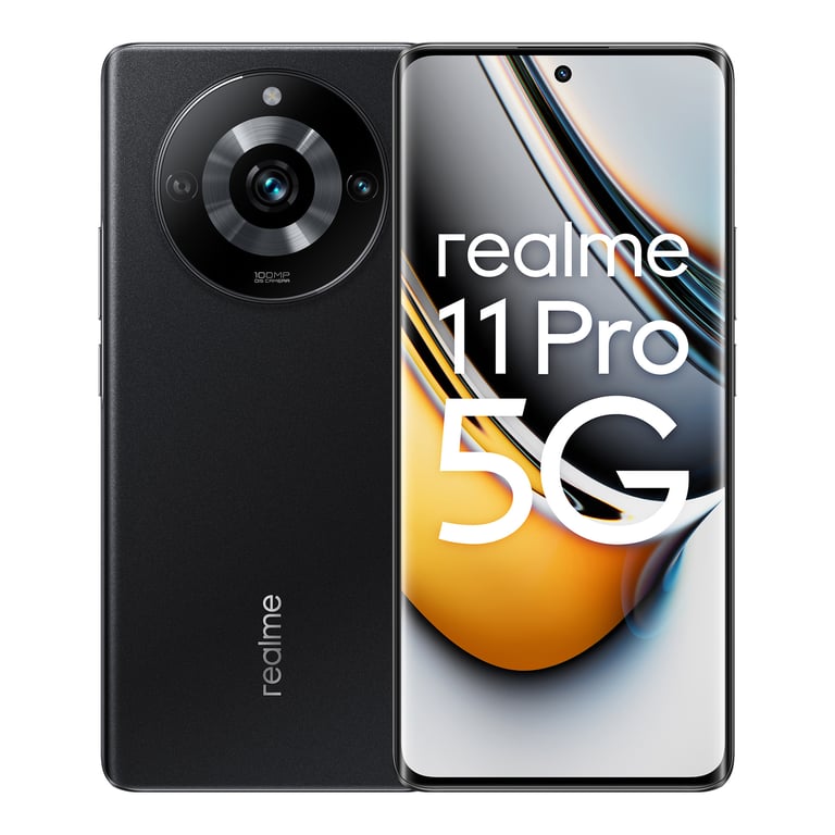 Realme 11 Pro (5G) 128 Go, Noir, Débloqué - Bon état Bon état Realme reconditionné disponible sur Pixmania