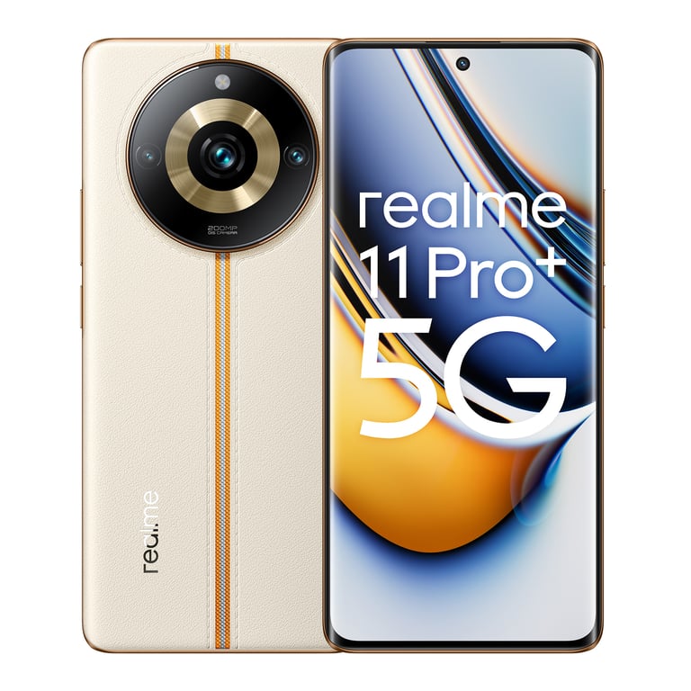 realme 11 Pro+ (5G) 512 Go, Beige, Débloqué - Excellent état Parfait état - 264,13 € realme 11 Pro+ (5G) 512 Go, Beige, Débloqué - Excellent état Parfait état Realme reconditionné disponible sur Pixmania