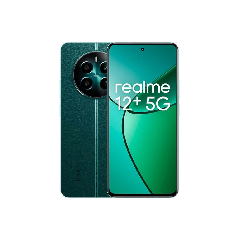 Realme 12+ (5G) 512 Go, Vert, Débloqué - Excellent état Parfait état Realme reconditionné disponible sur Pixmania