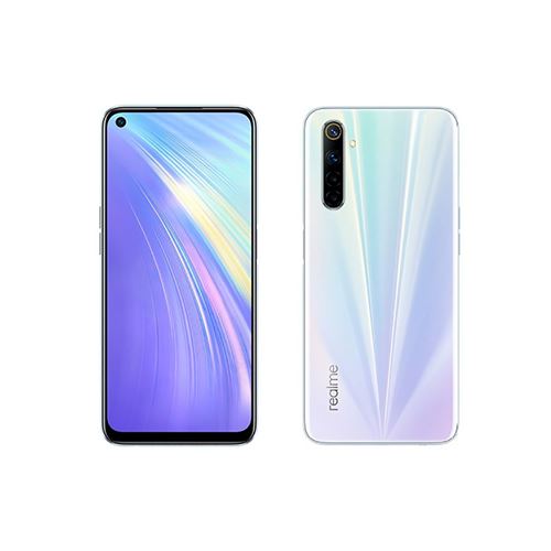 Realme 6 4Go/128Go Blanc Dual SIM État correct Realme reconditionné disponible sur Fnac