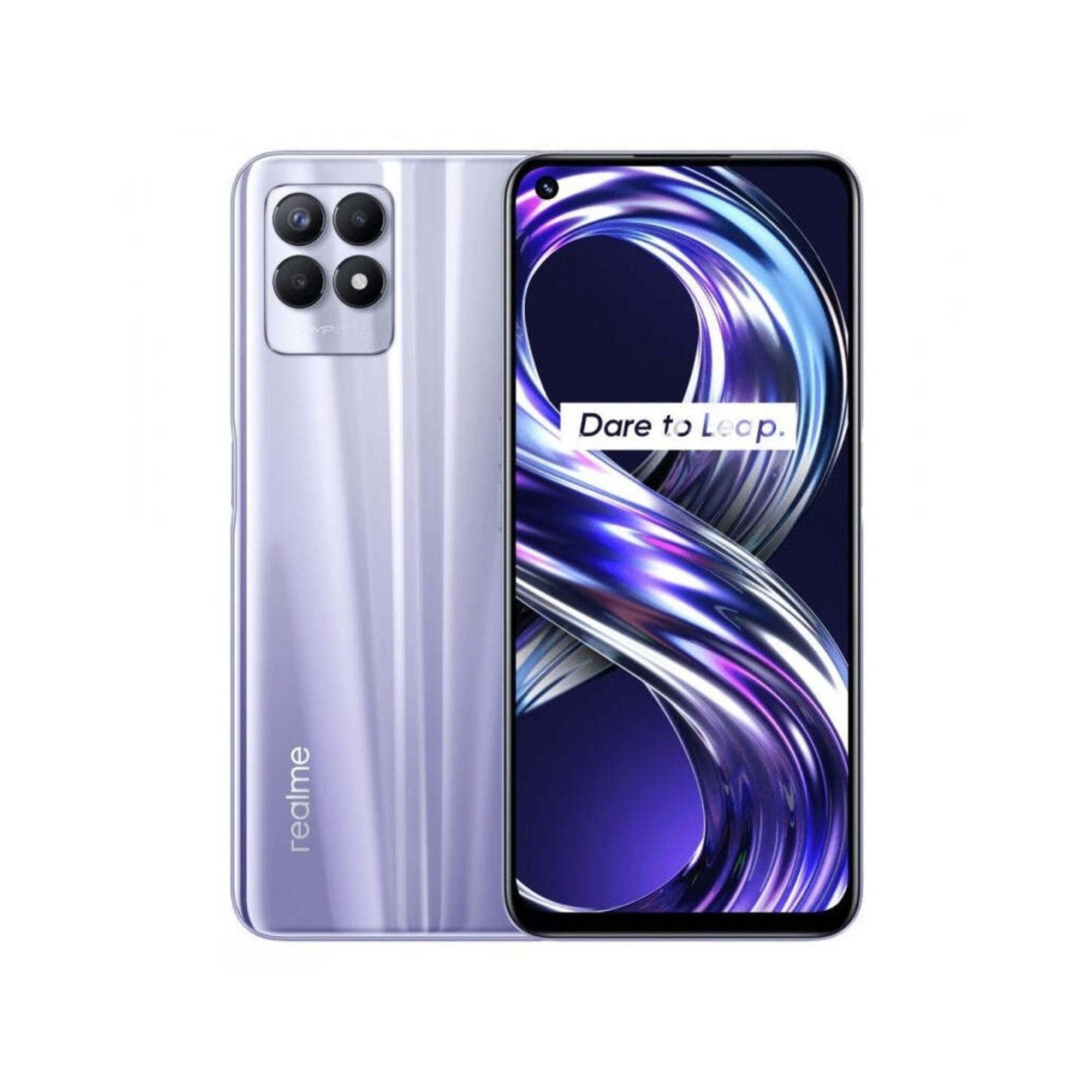 Realme 8i 64 Go, Violet stellaire, débloqué - Bon état Bon état Realme reconditionné disponible sur Pixmania