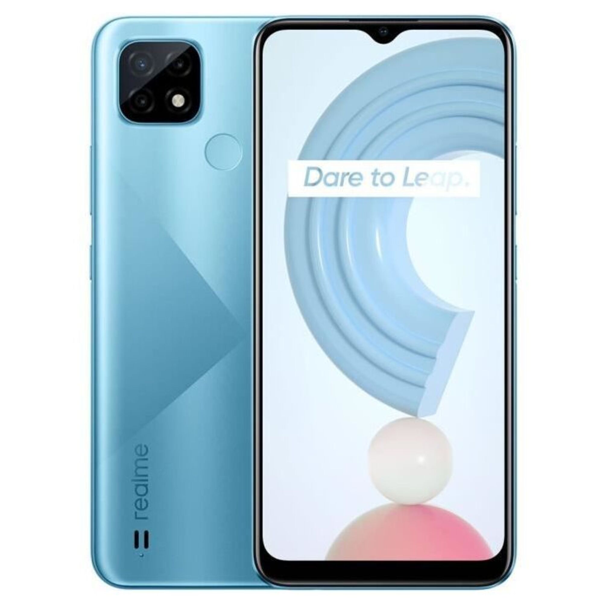 REALME C21Y 32Go Cross Blue - Bon état Bon état Realme reconditionné disponible sur Pixmania
