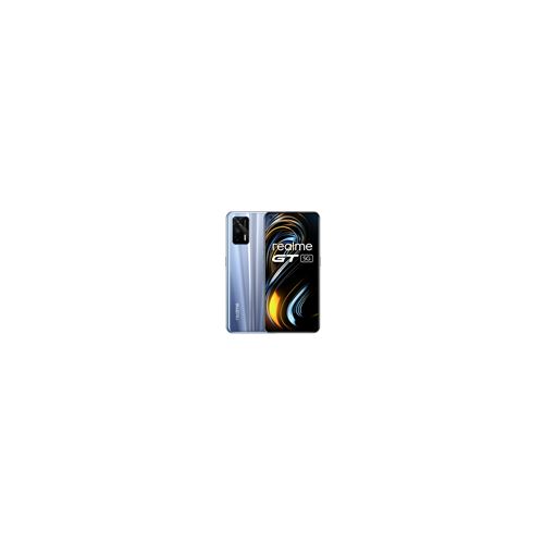 Realme GT 5G - 5G smartphone - double SIM - RAM 8 Go / Internal Memory 128 Go - écran OEL - 6.43"" - 2400 x 1080 pixels (120 Hz) - 3 x caméras arrière 64 MP, 8 MP, 2 MP - front camera 16 MP - vif-argent État correct N/A reconditionné disponible sur Fnac