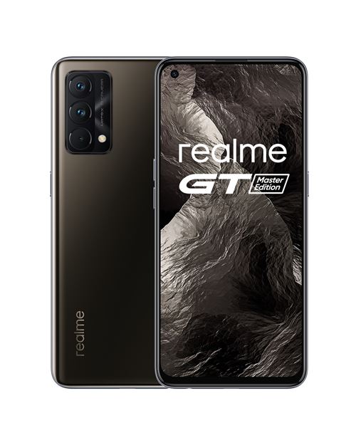 Realme GT Master Edition - 5G smartphone - double SIM - RAM 6 Go / Mémoire interne 128 Go - écran OEL - 6.43"" - 2400 x 1080 pixels (120 Hz) - 3 x caméras arrière 64 MP, 8 MP, 2 MP - front camera 32 MP - noir cosmos État correct N/A reconditionné disponible sur Fnac