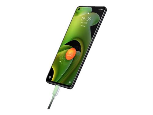 Realme GT Neo 2 - 5G smartphone - double SIM - RAM 8 Go / Mémoire interne 128 Go - écran OEL - 6.62"" - 2400 x 1080 pixels (120 Hz) - 3 x caméras arrière 64 MP, 8 MP, 2 MP - front camera 16 MP - noir fluo État correct N/A reconditionné disponible sur Fnac
