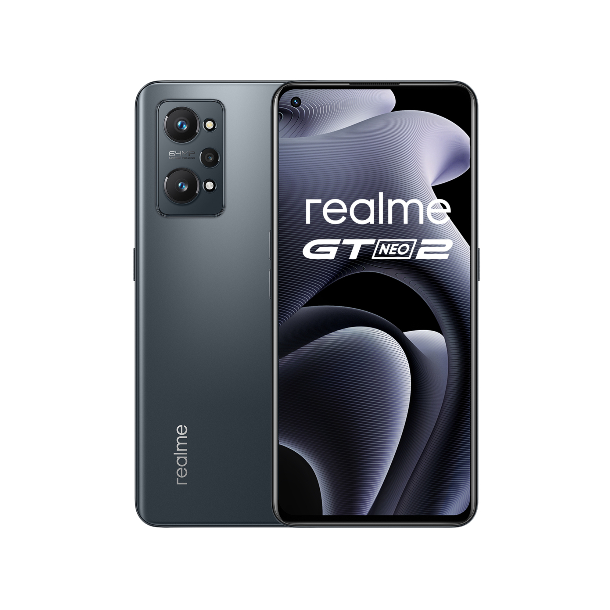 Realme GT Neo2 5G, 128Go, Noir, débloqué - Bon état Bon état Realme reconditionné disponible sur Pixmania